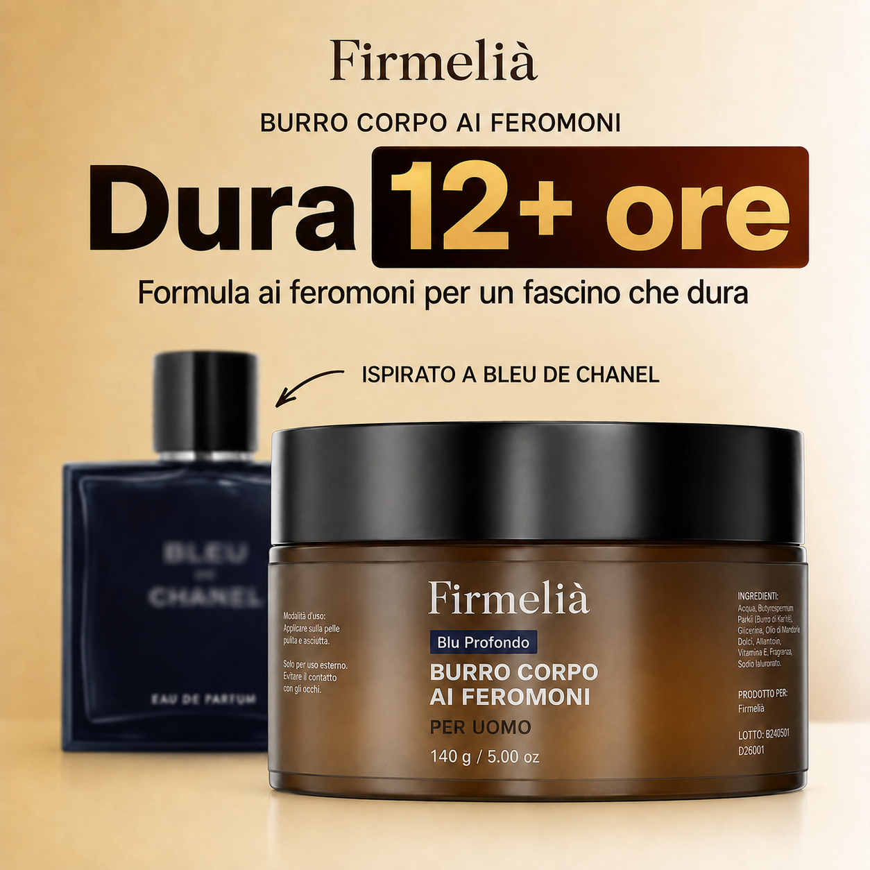 Burro Corpo Deep Bleu