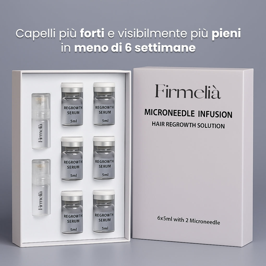 Sistema de microinfusión Firmelià® para el recrecimiento del cabello en mujeres